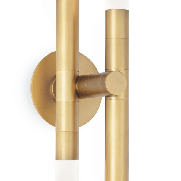 Cass Sconce (Natural Brass) Macro 3